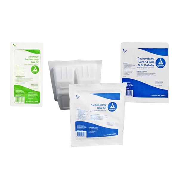 Kit Tracheostomy Care With Vinyl Gloves/Drape Sterile 20/Ca